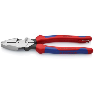 KNIPEX Linemans Pliers w/tether attachment point 240 mm คีมติดตั้งสายไฟหรือสายโทรศัพท์ 240 มม. รุ่น 0902240T