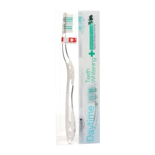 [สินค้าขายดี] Dentiste Day-Nighttime Toothbrush แปรงสีฟันสำหรับกลางวันและกลางคืน ขจัดคราบพลัค ขนแปรงนุ่ม แปรงฟันสะอาด