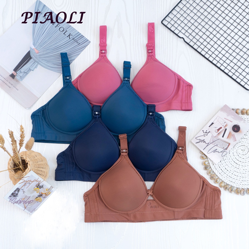 HW - Piaooli PL888 Bra Push Up Bra บราจัมโบ้ไม่มีคุณภาพลวด