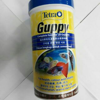 อาหารปลาTetra Guppy75g/250ml