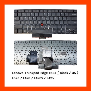 Keyboard Lenovo Thinkpad Edge E325 Black US (Big Enter) แป้นอังกฤษ ฟรีสติกเกอร์ ไทย-อังกฤษ