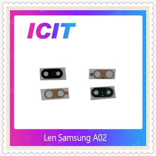 Lens Samsung A02 อะไหล่เลนกล้อง กระจกเลนส์กล้อง กระจกกล้องหลัง Camera Lens (ได้1ชิ้นค่ะ) ICIT-Displaythailand