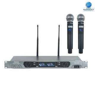 Sherman MIC-330 ชุดรับ-ส่งไมโครโฟนไร้สาย UHF ไมค์ลอยคู่ Wireless Microphone