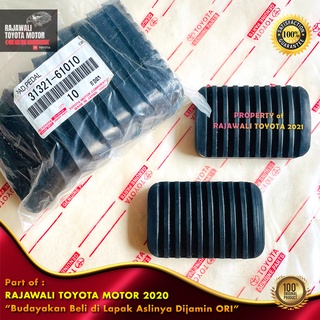 แป้นเหยียบเบรกยาง และคลัตช์ฮาร์ดท็อป 1F FJ40 BJ40 สําหรับ Toyota 31321-61010