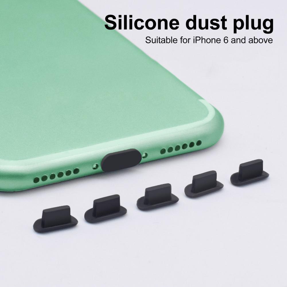 ปลั๊กกันฝุ่น พอร์ตชาร์จโทรศัพท์มือถือ สําหรับ Android Type-C Micro iPhone