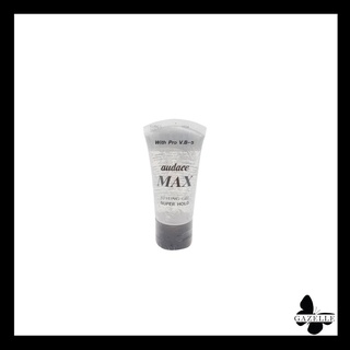 Audace Max Styling gel Super Hold สำหรับจัดแต่งทรงผมทุกสไตล์ได้ตามต้องการ แห้งเร็ว อยู่ทรงนาน มันเงา ไม่เหนียว[50g.]