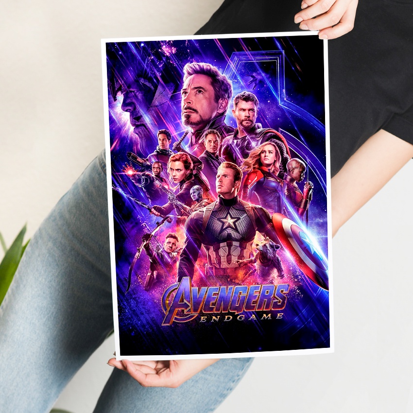 Marvel - Avengers - Endgame Poster (2019) โปสเตอร์ อเวนเจอร์ส เผด็จศึก ภาพขนาด 33X48 cm