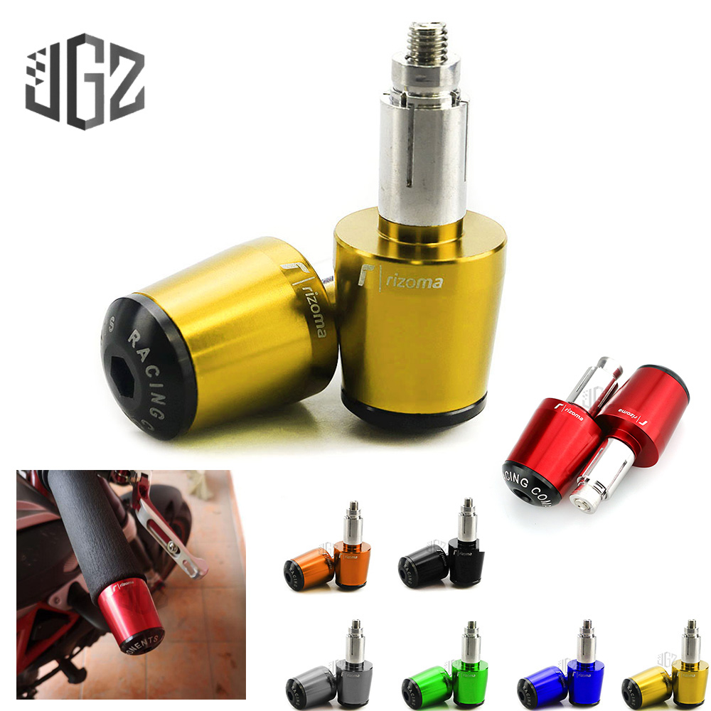 น๊อตปลายแฮนด์ น๊อตอุดปลายแอนด์ (หัวตัน) สำหรับมอเตอร์ไซค์ทุกรุ่น CNC ราคาขายเป็นคู่ for YAMAHA NVX A