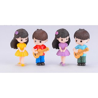 ตุ๊กตาจิ๋ว - คู่รัก เล่นกีต้า
