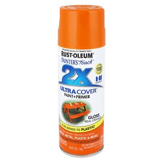 [พร้อมส่ง] HomeDoDee สีสเปรย์ RUST-OLEUM 2X #9095 REAL ORANGE สีสเปรย์ สีกระป๋อง สีพ่น