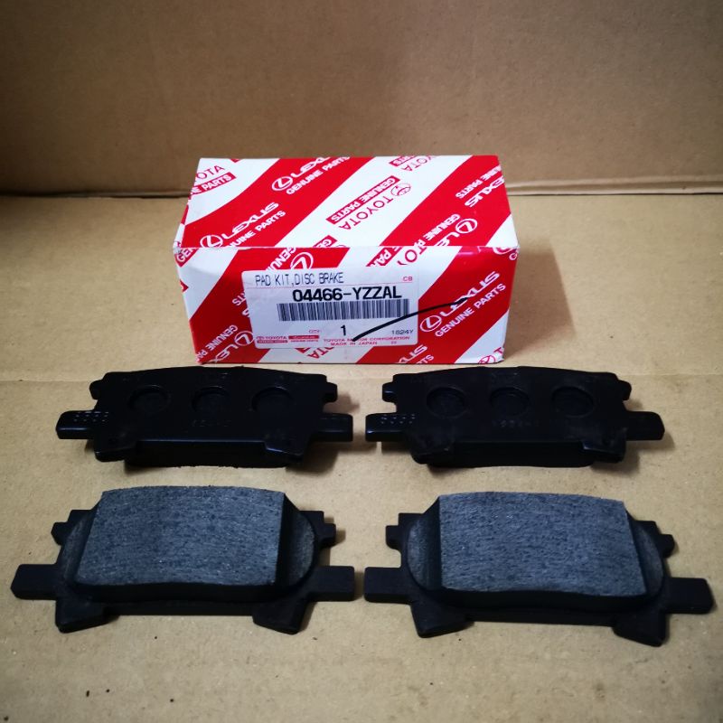 ผ้าเบรค Toyota Harrier MCU30 ACU30 ด้านหลัง BELAKANG