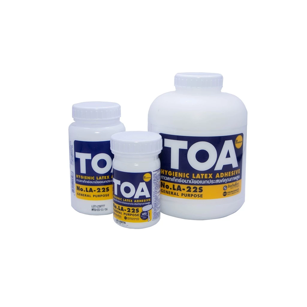 (KTS)กาวลาเท็กซ์ TOA No.LA-22S กาวลาเท็กซ์อเนกประสงค์ เลือกขนาดได้!!