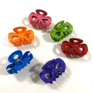 กิ๊บหนีบผม ลายโบว์ No.5 (6 ชิ้น / แพค) Hair Claw Hair Clip