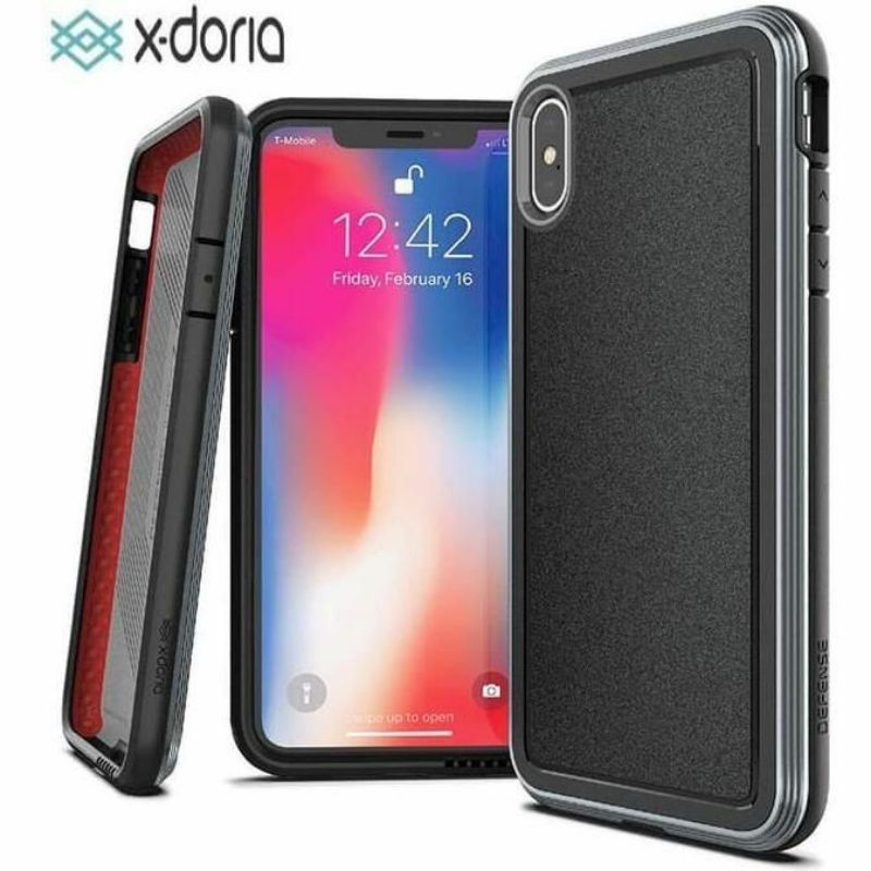 X-doria Defense Ultra Metal Cover Hard Iphone XR Original