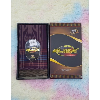 ผ้าโสร่งชาย ALISA SUTERA 777 Limited Edition เนื้อผ้าคอตต้อนแท้ 100% รุ่น SRE43