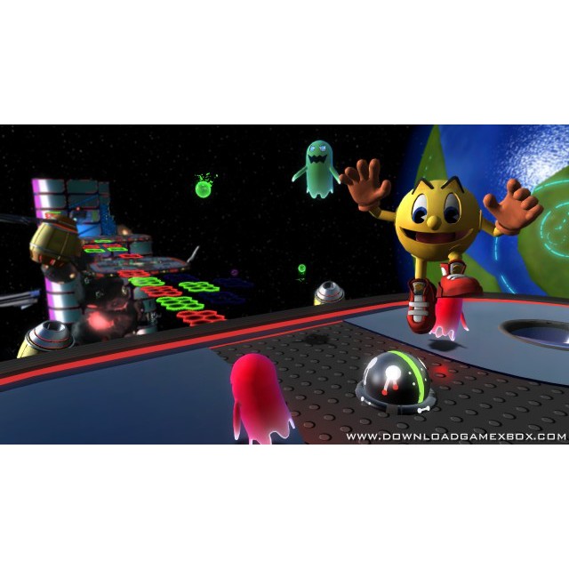 แผ่น XBOX 360 Pac Man and The Ghostly Adventures 2 ใช้กับเครื่องที่แปลงระบบ JTAG/RGH