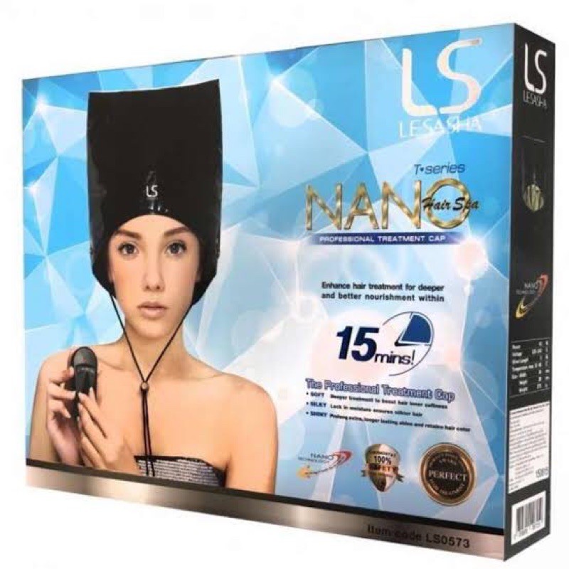 Lesashaหมวกอบไอน้ำรุ่น Professional Nano Hair Spa