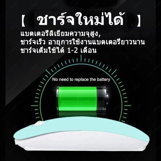 เมาส์บลูทูธไร้สาย USB เมาส์แบบชาร์จไฟได้ เมาส์ทำงาน เหมาะสำหรับ ipad แลปทอป