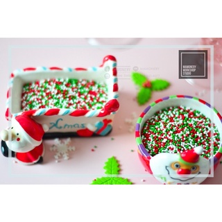 [Import]🎉🎅🏻น้ำตาลตกแต่งClassic - Christmas Sprinkle (2mm)🎄🎉