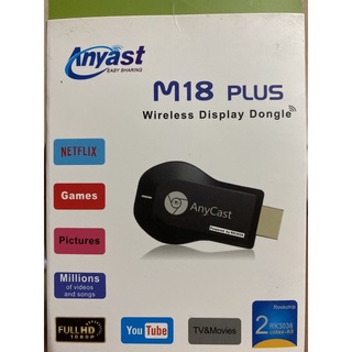 Anycast M18 Plus Wireless Display Dongle 2020 (เป็นสินค้าที่ใช้แล้ว)