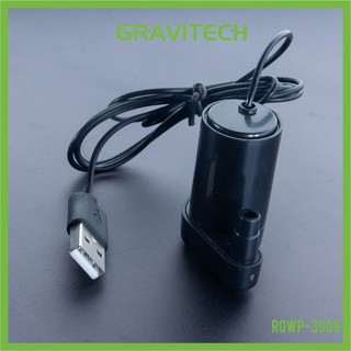 [Gravitechthai]Mini Water Pump Motor Vertical USB - BLACK