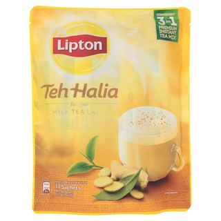 ลิปตัน 3 In 1 Teh Halia Milk Tea Latte 12s x 21g ทันที ชอบ ชาพม่า Sunday tea mix 3 in 1 instant drink เครื่องดื่มฮาลาล