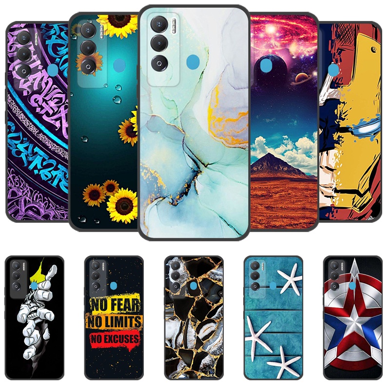 Tecno Pova Neo LE6 Case Soft TPU Silicone Tecno Pova Neo LE6 Casing Phone Case