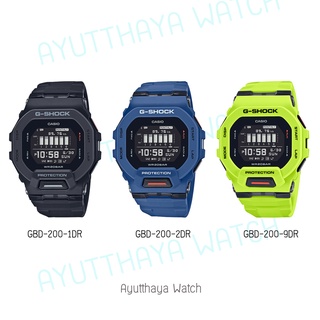 [ของแท้] Casio G-Shock นาฬิกาข้อมือ รุ่น GBD-200-1DR ,  GBD-200-2DR , GBD-200-9DR ของแท้ รับประกันศูนย์ CMG 1 ปี