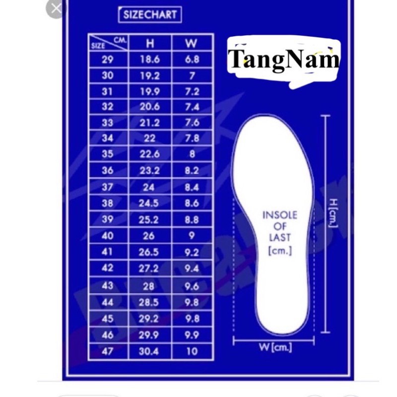 TangNam รุ่น 205 รองเท้าผ้าใบนักเรียน (ตังน้ำ) 31-45 สีขาว/ดำ/น้ำตาล