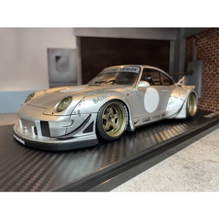 โมเดลรถ Ignition Model IG2682 1:18 RWB 993 Silver