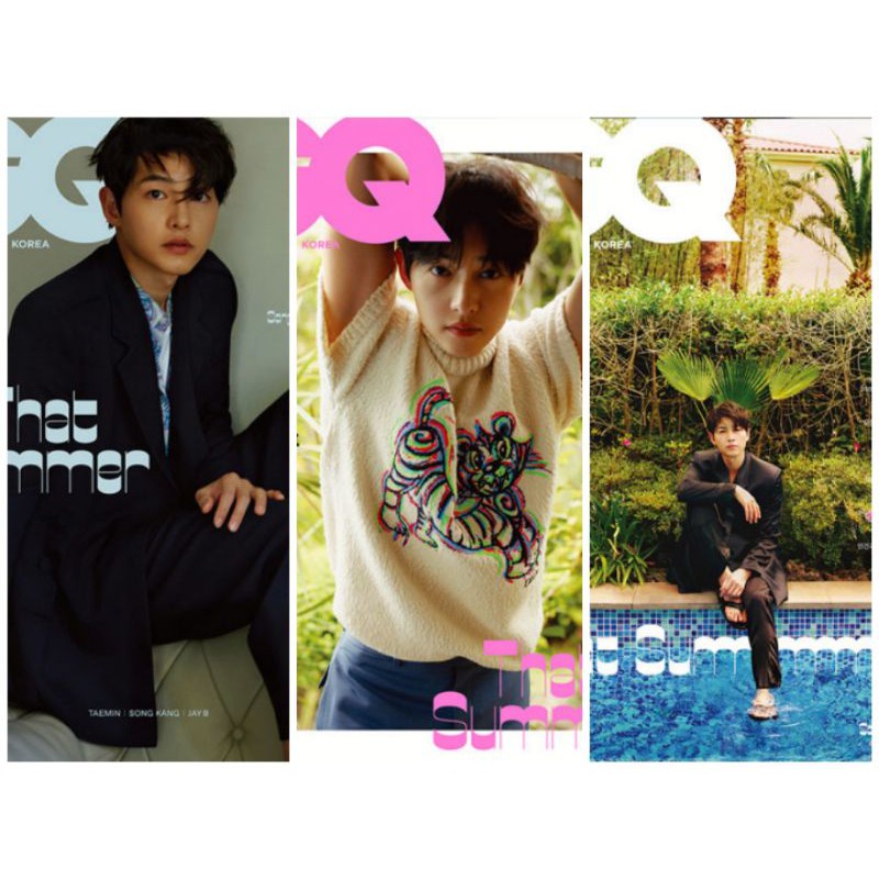 พร อมส งจ า น ตยสาร Gq Korea June 21 ปก Song Joong Ki Vincenzo Shopee Thailand