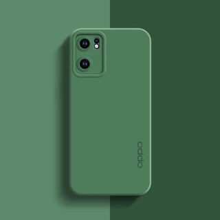 เคสซิลิโคนนิ่ม สีพื้น สําหรับ OPPO F21 Pro F19 F19S Find X 5 Lite 5G 4G