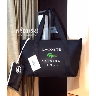 แท้! Lacoste shopping bag พร้อมส่ง! E7413