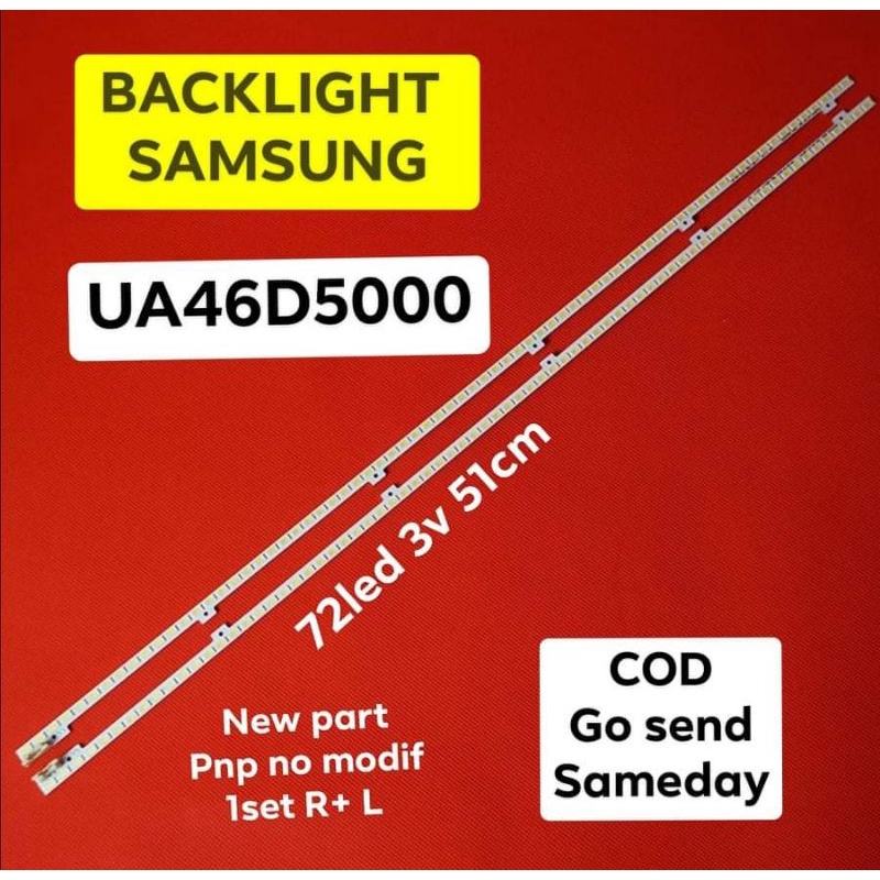 LED BL BACKLIGHT SAMSUNG UA46D5000 46D5000 46D 72K