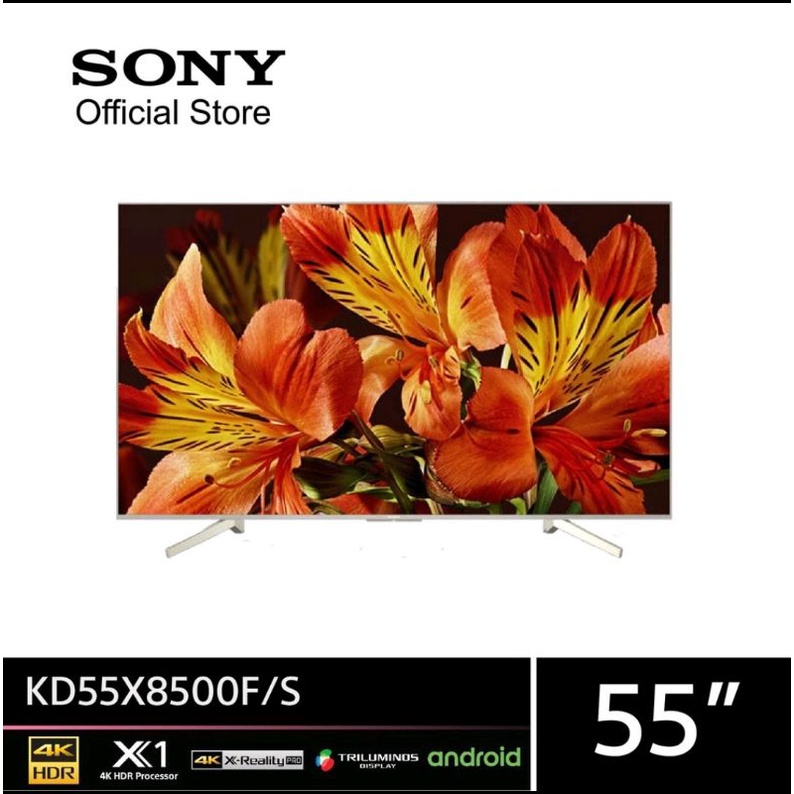 SONY 4K HDR TV รุ่น KD-55X8500F ขนาด 55 นิ้ว Android tv