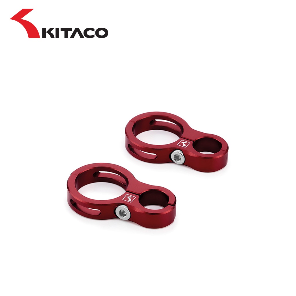 KITACO คิตะโกะ ล็อคสายเบรคเซท แดง Honda Monkey 125 | CT125 | Dax 125 | MSX 125 SF | Grom 125 | PCX | GB350 | Yamaha PG-1