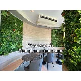 !ส่งเร็ว! สวนแนวตั้ง สำเร็จรูป สวนแนวตั้งปลอม หญ้าตีนเป็ด เทียม ขนาด40×60cm นำมาประกอบเป็นขนาดใหญ่ได้ ติดตั้งง่ายๆได้เอง