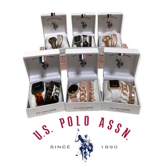 นาฬิกา ดิจิตอลแบรนด์แท้ 100% U.S. POLO ASSN พร้อม set กำไล สินค้า Shop USA 📦พร้อมส่งที่ไทย ฟรีค่าจัดส่ง