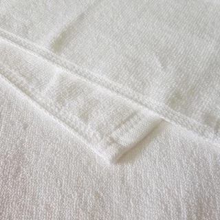 ผ้าขนหนูขนาดเช็ดหน้า 12×12นิ้ว สีขาว Cotton100%