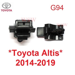 ปุ่มฉีดน้ำฝน โตโยต้า อัลติส แคมรี่ 2014 - 2022 ที่ฉีดน้ำกระจก TOYOTA  ALTIS CAMRY หัวฉีดน้ำกระจกหน้า หัวฉีดน้ำฝน ที่ฉีด