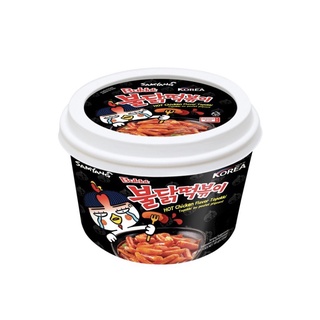 Samyang Buldak Hot Chicken Flavor Topokki 185g ซัมยัง บูลดัก ฮอต ชิคเก้น ต๊อกโปกีพร้อมปรุง สูตรเผ็ด 185 กรัม