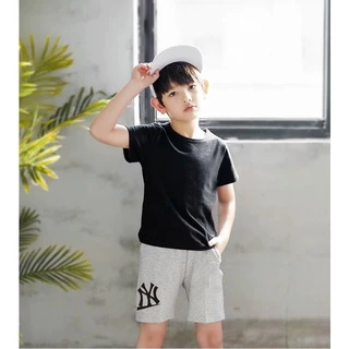 DD-371 กางเกงเด็กขาสั้น แฟชั่นเกาหลี เอวยางยืด ผ้านิ่มใส่สบาย ใส่ได้ทั้งเด็กหญิงและเด็กชาย【ปลีก-ส่ง】