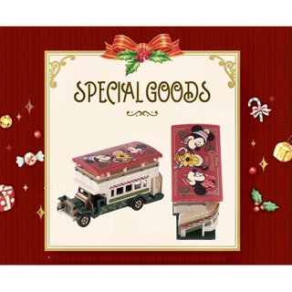 🏰 TDR: Tokyo Disneyland Tomica Omnibus - the happinesses of Christmas -Nov.8,21 - รถเหล็ก