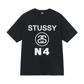 เสื้อยืดพิมพ์ลายแฟชั่น STUSSY เสื้อยืดย้อมสี เบอร์ 4 สําหรับจิ๊กซอว์