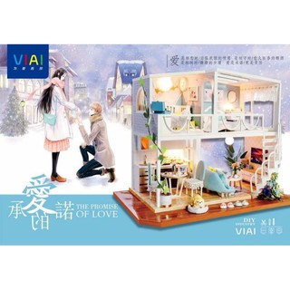 พร้อมส่ง บ้านตุ๊กตา DIY VA0406 The Promise of love