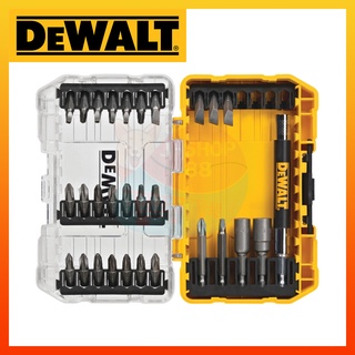 [โค้ด YTEYLB ลด 45.-] DeWALT ชุดดอกไขควง 29 ชิ้น พร้อมหัวจับดอก DeWALT ดอกไขควง 29 ตัวชุด ชุดดอกขันสกรู DeWALT DW2162