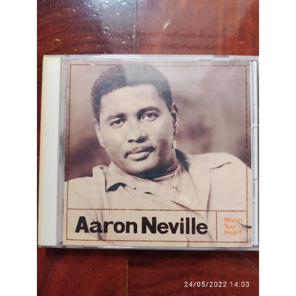 ซีดีเพลง cd music Aaron Neville Warm Your Heart แผ่นญี่ปุ่น