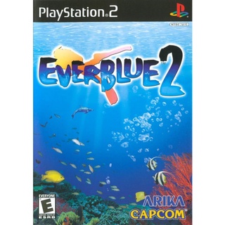 Everblue 2 PS2 แผ่นเกมส์PS2 เกมเพล2 แผ่นไรท์