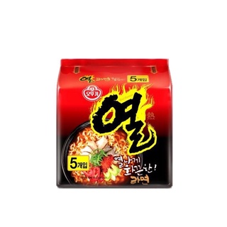 ออทโตกิ ยวล ราเมง บะหมี่กึ่งสำเร็จรูปเกาหลี Ottogi Yeul Ramyon 120g x 5pcs