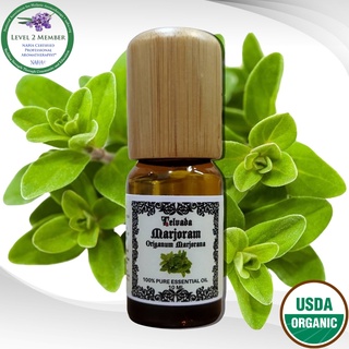 Marjoram USDA Organic Essential Oil マジョラムエッセンシャルオイルオーガニック น้ำมันหอมระเหย มาร์โจแรม ออร์แกนิค